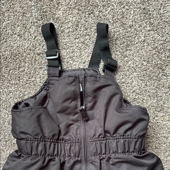 Kids Black Snow Pants - Picture 3 of 6